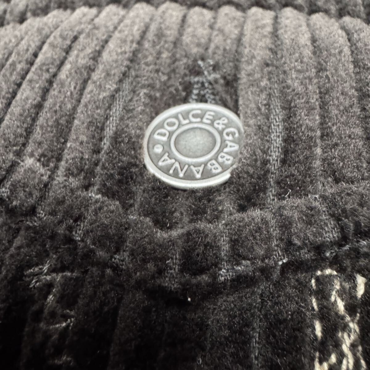 タグ付き 定価22万 DOLCE&GABBANA ドルチェアンドガッバーナ 中綿ブルゾン ボアジャケット ウール ナイロン メンズ44 紳士服【c2581】_画像5