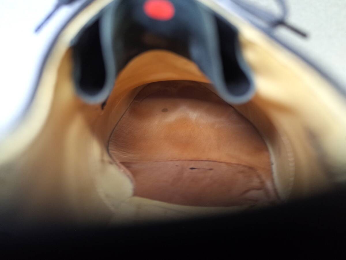 【送料無料】5445■Church’s/チャーチ■使用少/英国製プレーントゥ/ポリッシュドバインダー/224ラスト/4都市/80F/26.5cm■検シャノン_画像10