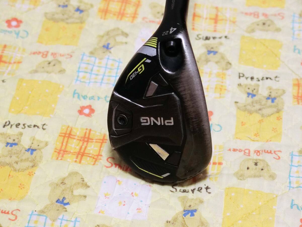 PING ピン G430 ハイブリッド 4U UT 22° PING ALTA J CB BLACK (SR)_画像1