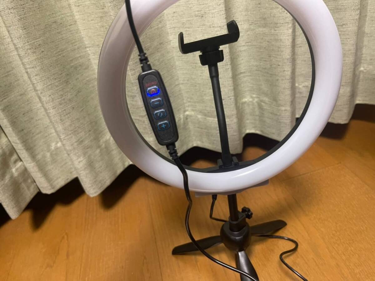 10 дюймовый LED фары со светящимися кольцами штатив подставка 