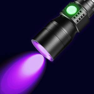  ультрафиолетовые лучи UV свет магнит заряжающийся LED мигающий свет 