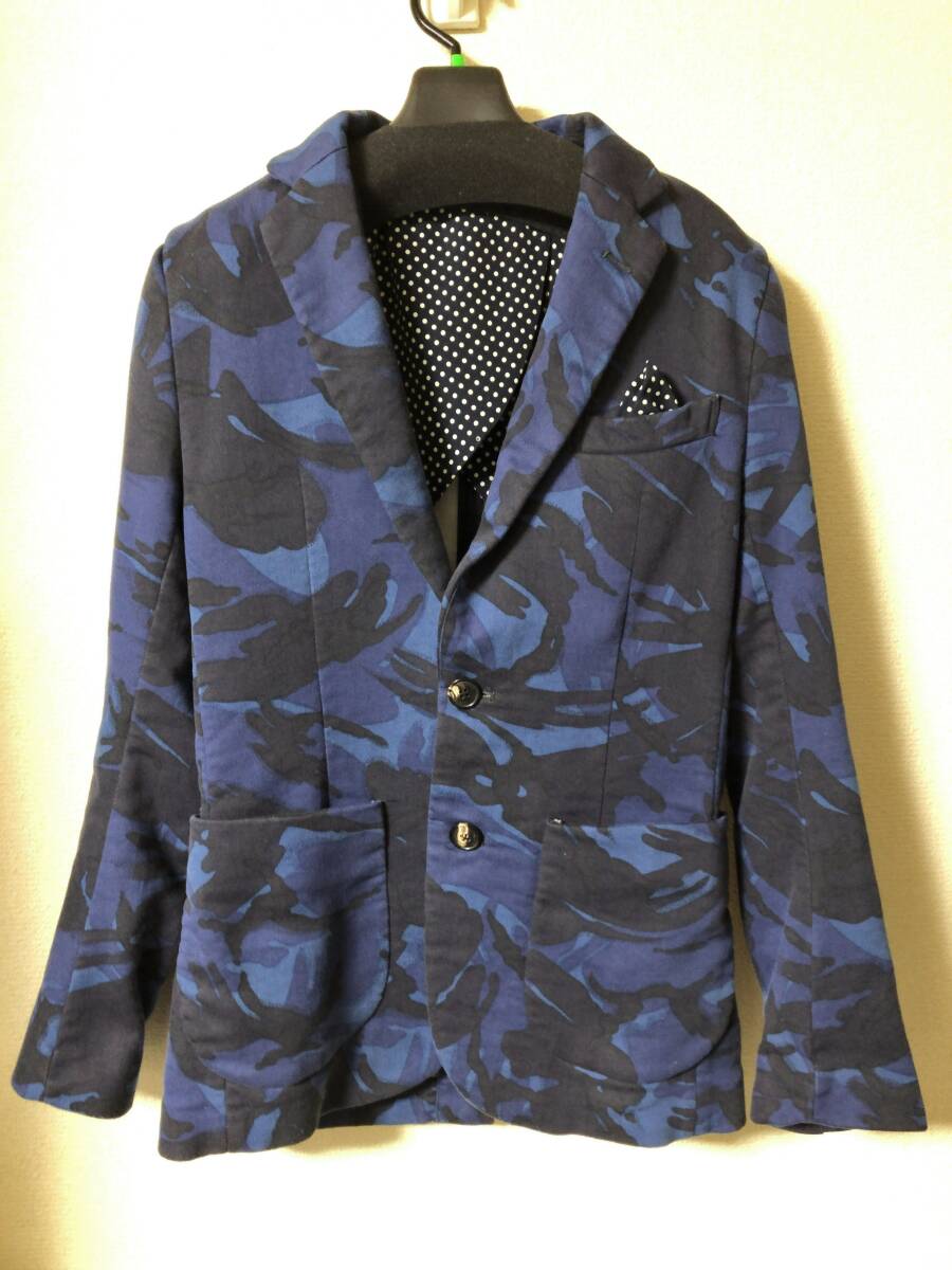 ★新品★定価66,000円＋税　1PIU1UGUALE3 ウノピュウノウグァーレトレ　テーラードジャケット new wave jacket akm wjk　junhashimoto_画像1