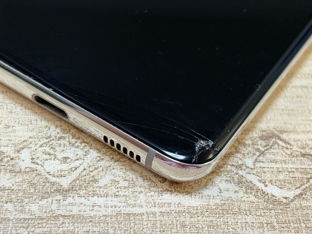 ジャンク docomo SAMSUNG Galaxy S20 5G 128GB SC-51A クラウドホワイト_画像10