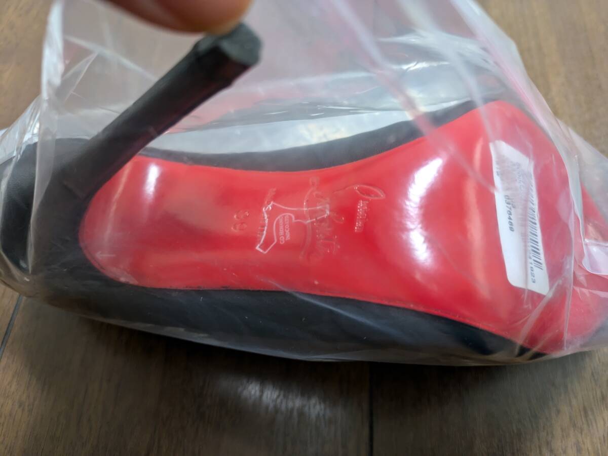 パンプス　黒　ヒール13センチ　24.5cm_画像3