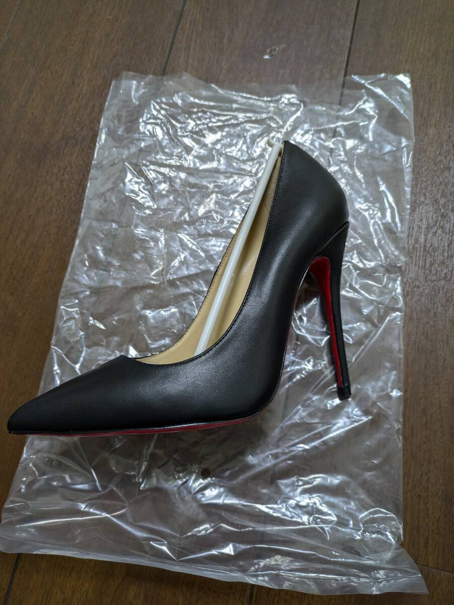 パンプス　黒　ヒール13センチ　24.5cm_画像1