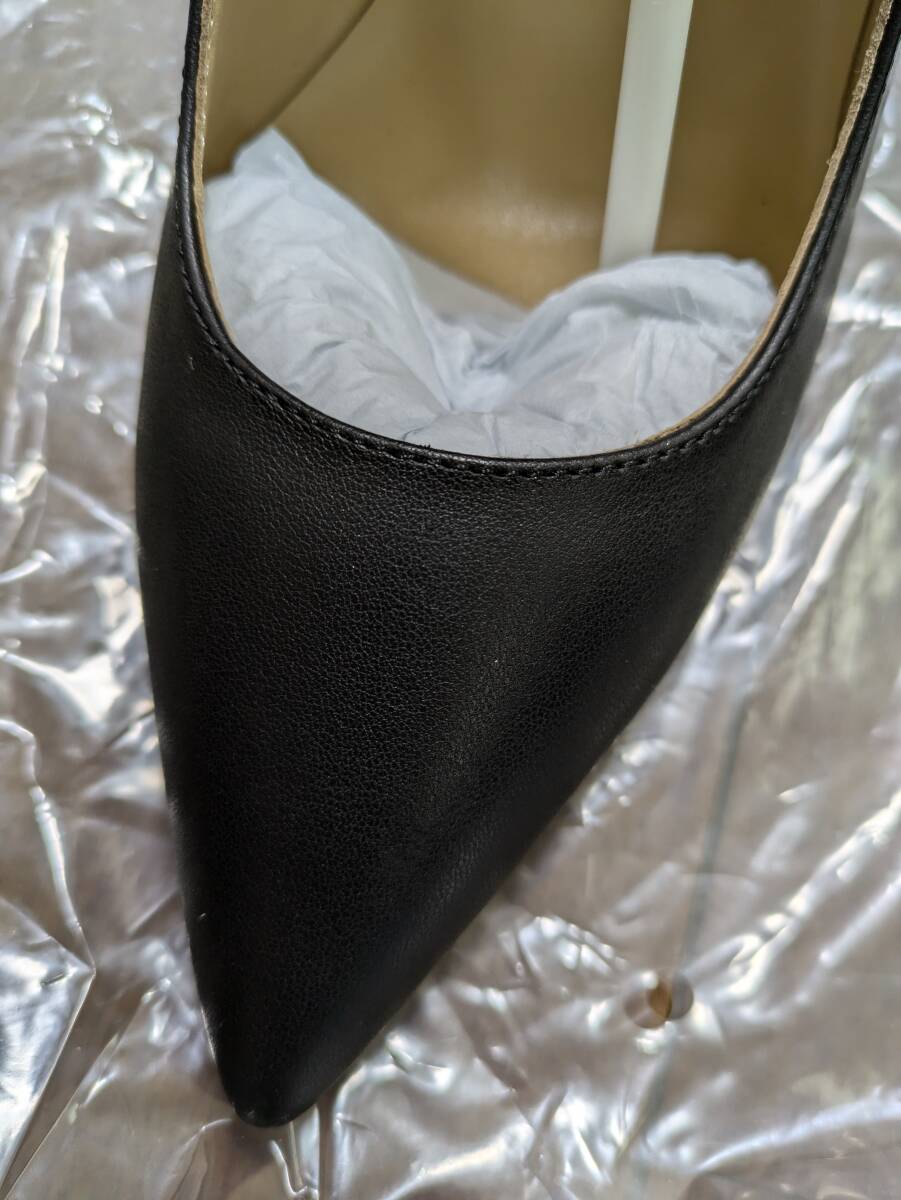 パンプス　黒　ヒール13センチ　24.5cm_画像2