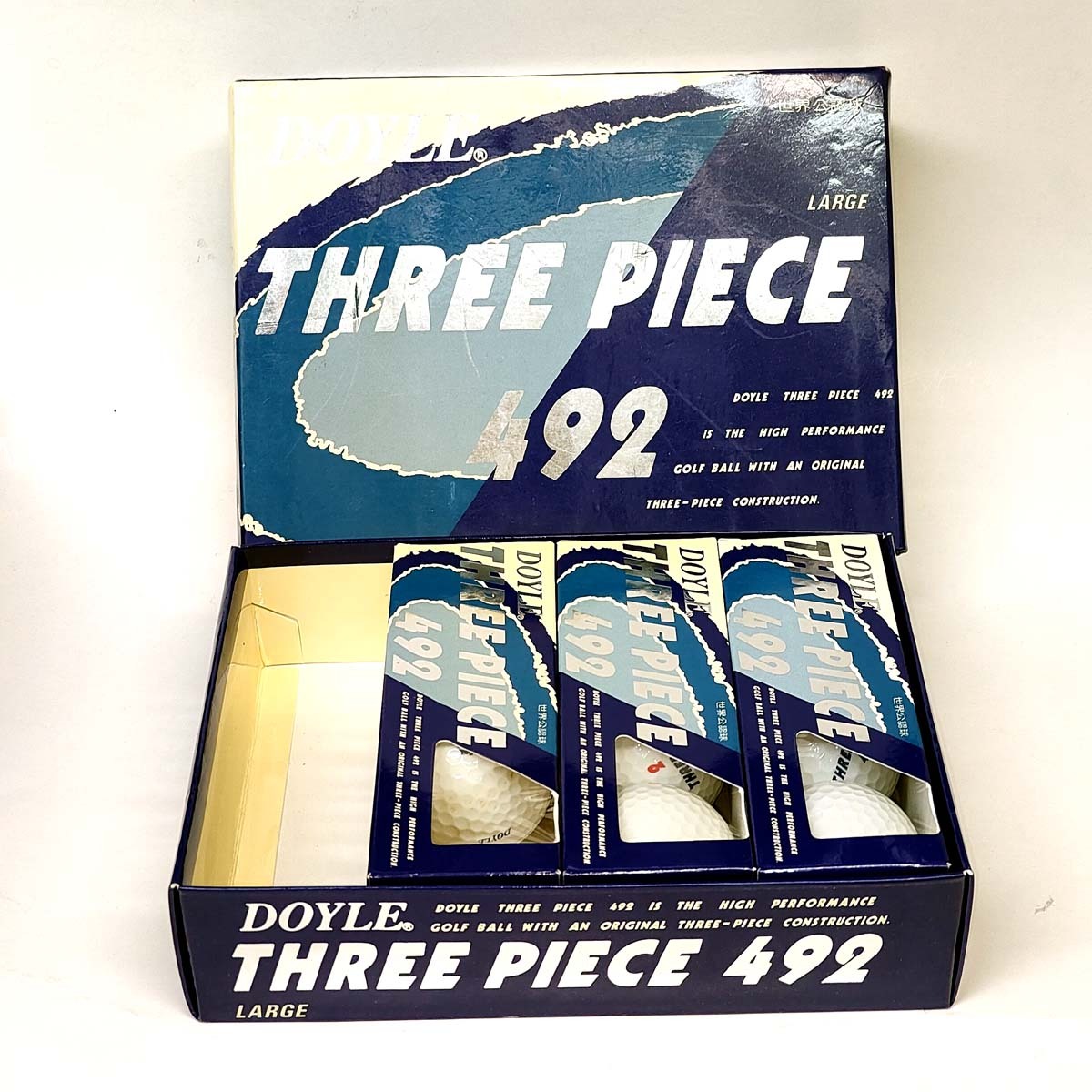 ゴルフボール 未使用11個(gè) (小箱は一部開封)★DOYLE THREE PIECE 492 LARGE