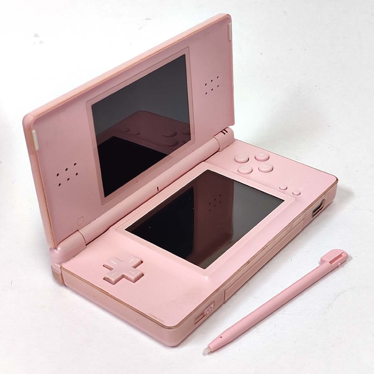 ニンテンドーDS Lite (ピンク) 本體 USG-001★ACアダプタ/説明書/ストラップ付★Nintendo 任天堂 4902370513837 中古