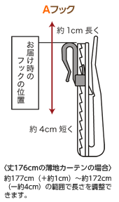 新品　外から見えにくい遮像レースカーテン　幅100㎝　丈133cm（2枚組）　LC-RCN106　送料込み(一部地域を除き)_画像4