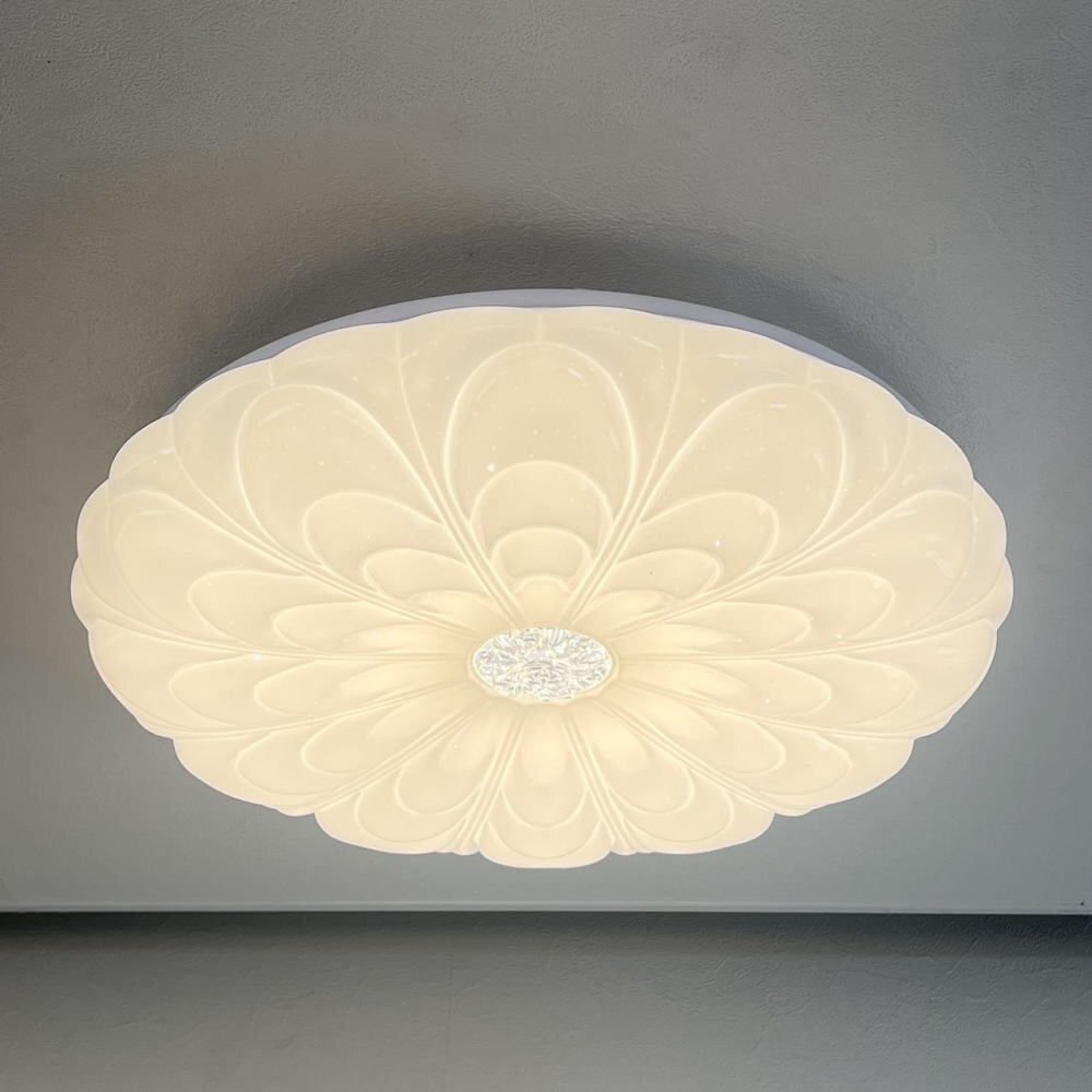 【LED付き】 新品 シーリングライト リモコン付 LED 調光&調色タイプ PSE認定 引掛けシーリング対応 送料無料 led 安い 北欧 6~8畳_画像8