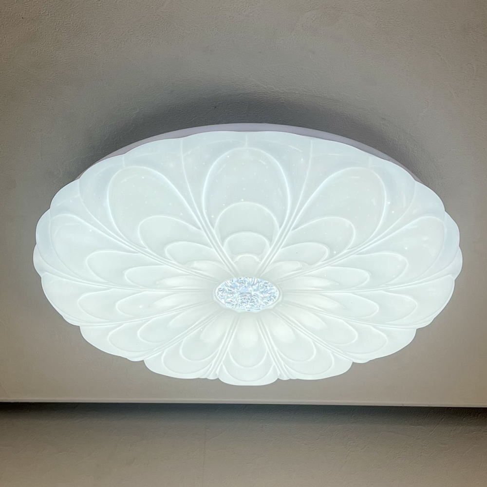 【LED付き】 新品 シーリングライト リモコン付 LED 調光＆調色タイプ PSE認定 引掛けシーリング対応 送料無料 led 安い 北欧 6～8畳_画像6