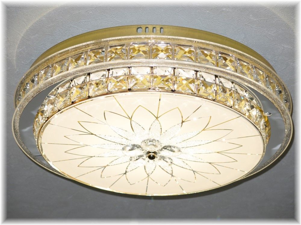 【送料無料!】☆新品・超激安即決!☆綺麗なデザインガラスLEDクリスタルシャンデリア・調光&調色タイプ_画像8