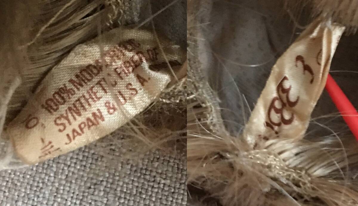 10w ビスクドール用ウィッグ Wee 3 Collection PLAITS(PT2F) サイズ10-11.5インチ BLONDE E6 (ブロンド)_画像10