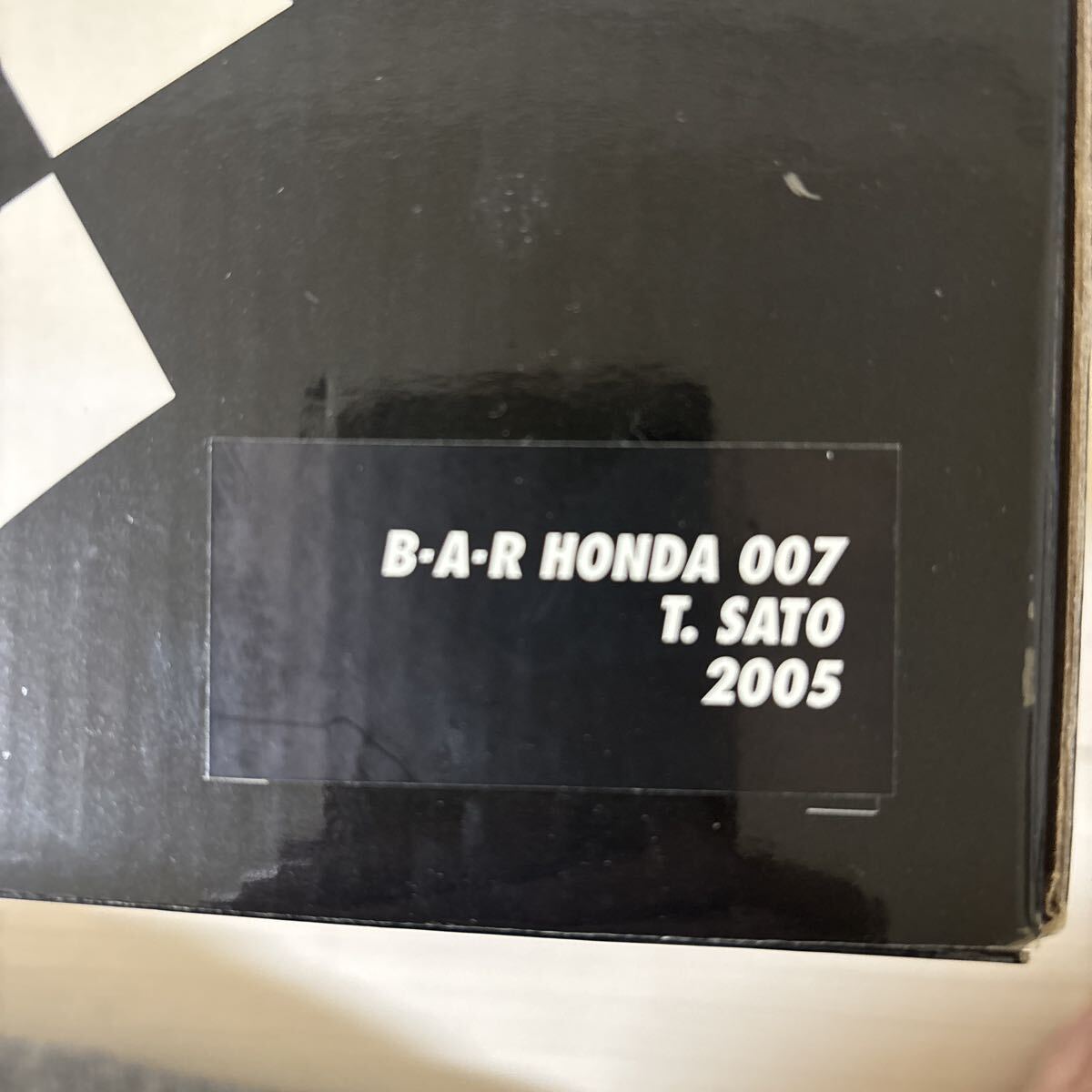 1/18 PMA ミニチャンプス ホンダ B-A-R HONDA 007 #4 佐藤琢磨 2005 HONDA RACING F1 TEAM TAKUMA SATO MINICHAMPS #当時物 初期モデル _画像7