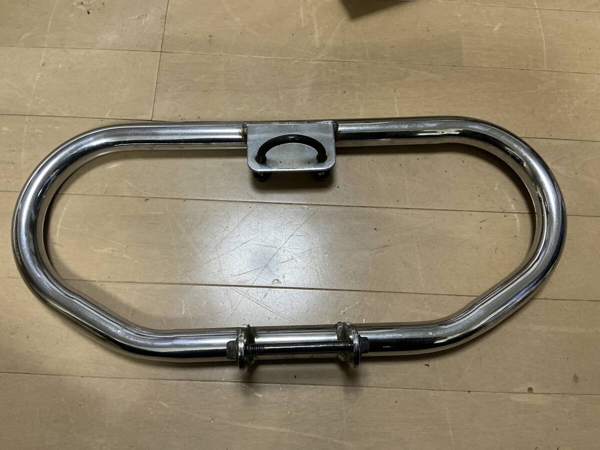 エストレヤ 純正エンジンガード 取付Uボルト付き_画像4