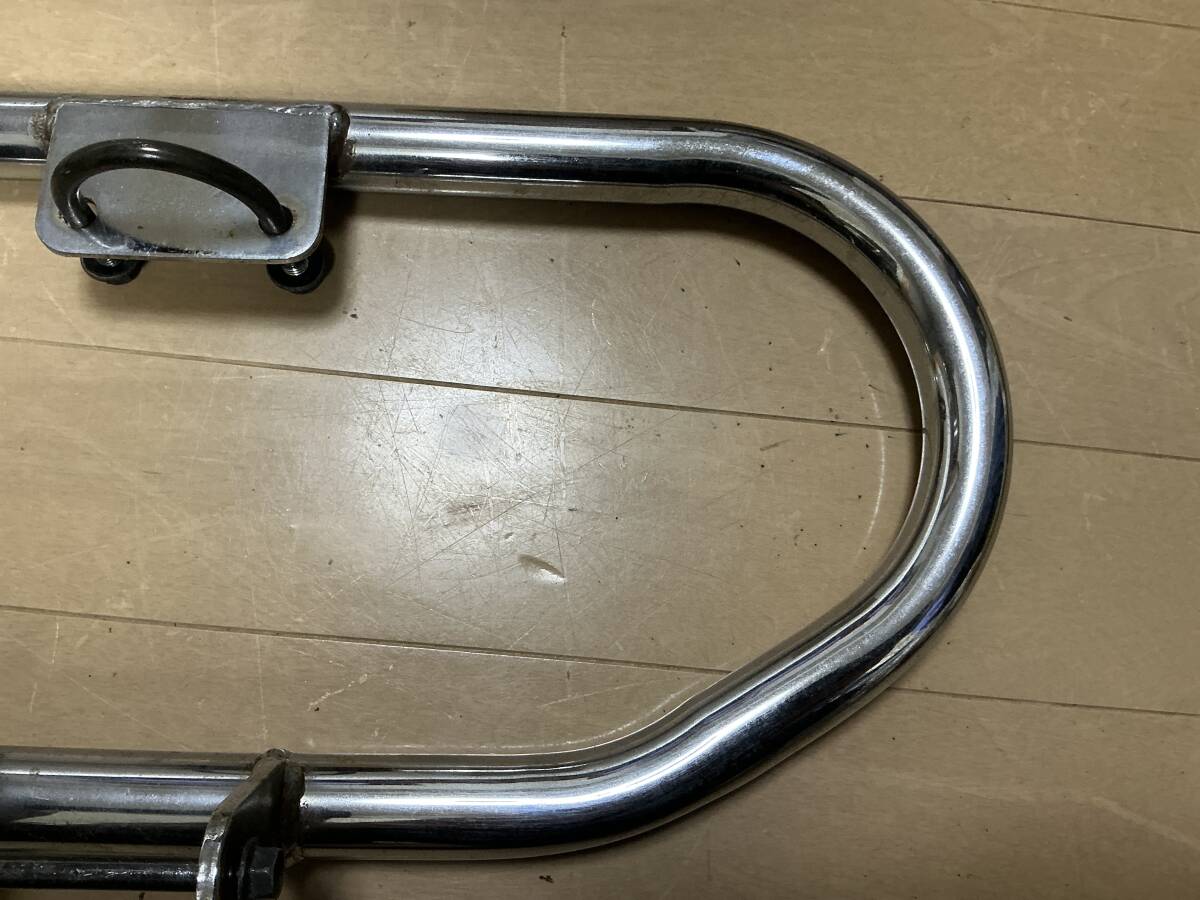 エストレヤ 純正エンジンガード 取付Uボルト付き_画像5