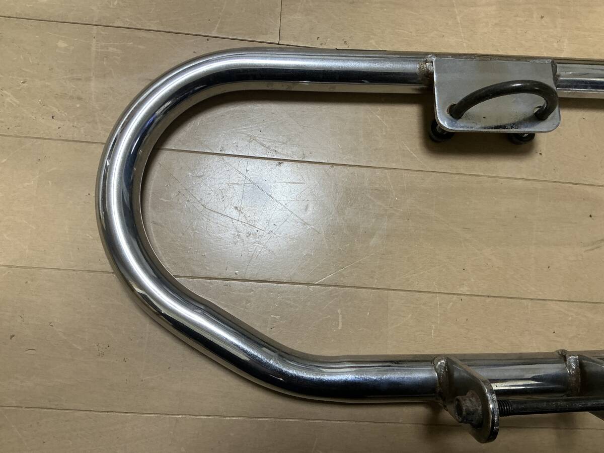 エストレヤ 純正エンジンガード 取付Uボルト付き_画像6