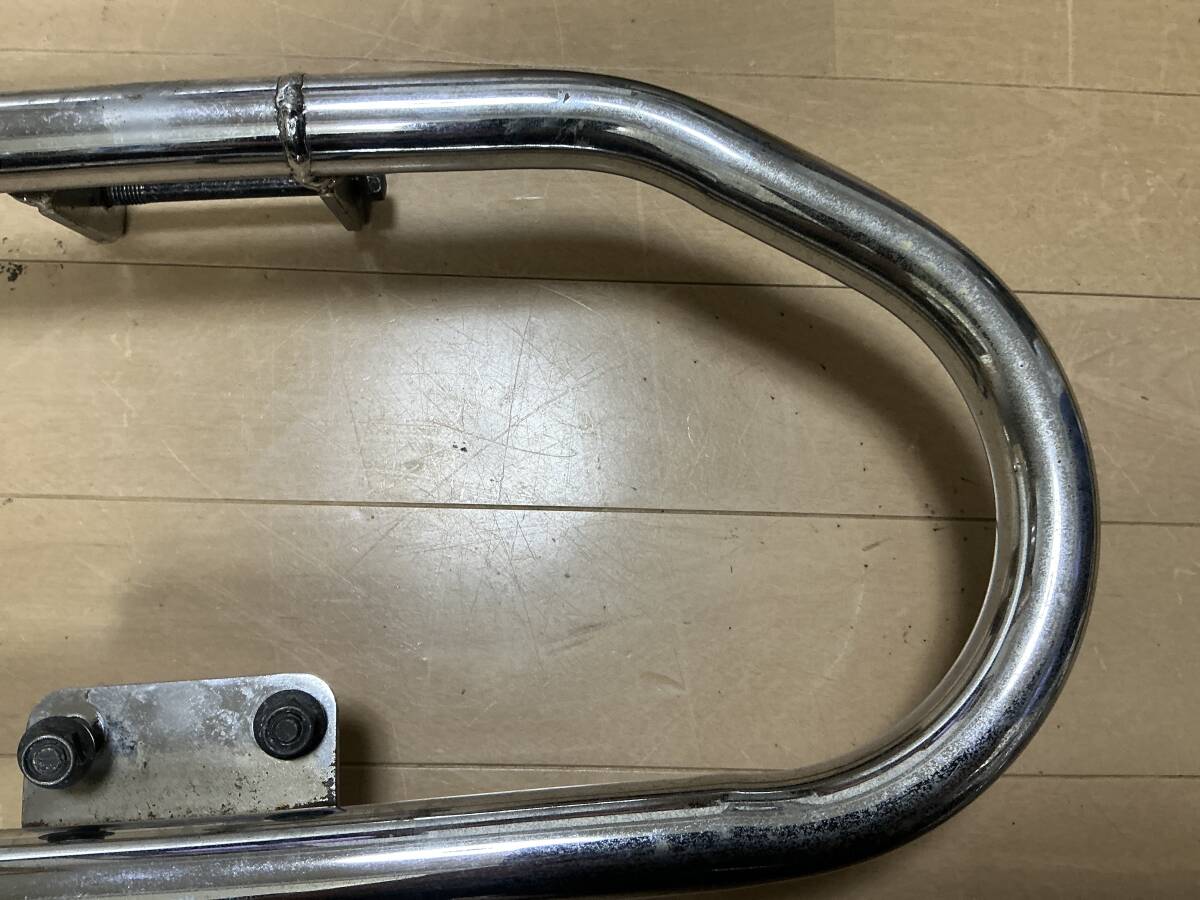 エストレヤ 純正エンジンガード 取付Uボルト付き_画像7