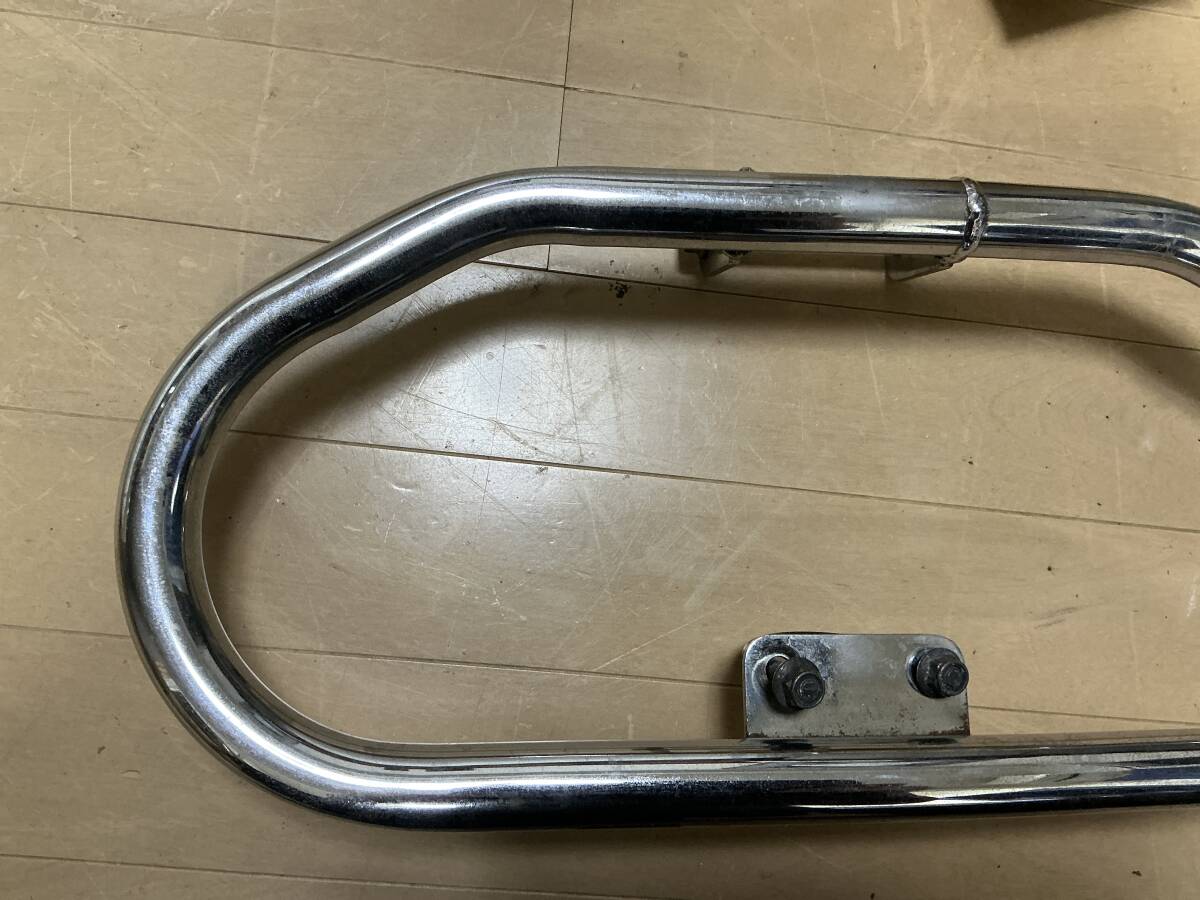 エストレヤ 純正エンジンガード 取付Uボルト付き_画像8