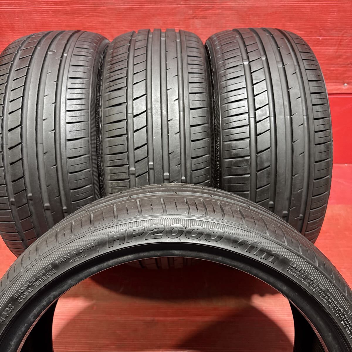 195/40R17(81W)ZEETEX HP2000 vfm 195/40-17 2023年製 バリ山 4本セット_画像8