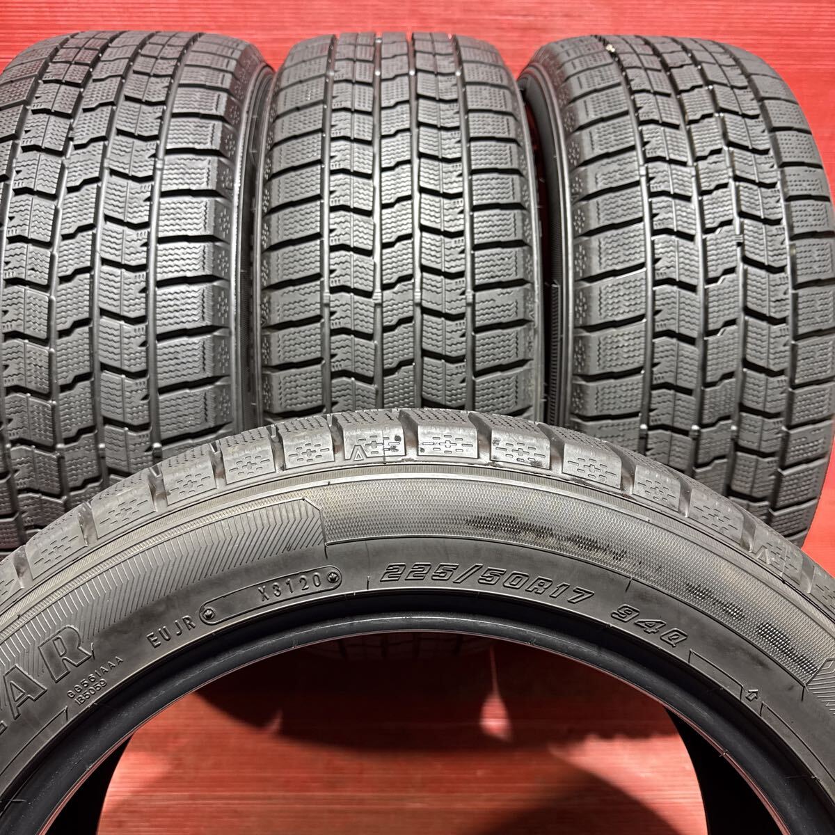 225/50R17（94Q）GOOD YEAR ICENAVI 7 225/50-17 グッドイヤー　アイスナビ7 2020年国産　バリ山　4本セット_画像7