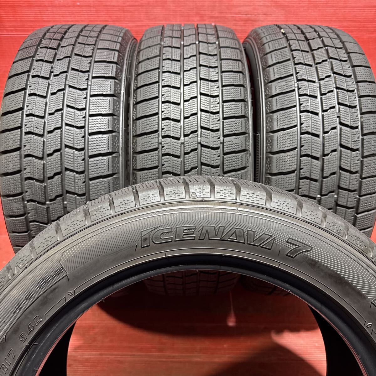 225/50R17（94Q）GOOD YEAR ICENAVI 7 225/50-17 グッドイヤー　アイスナビ7 2020年国産　バリ山　4本セット_画像8