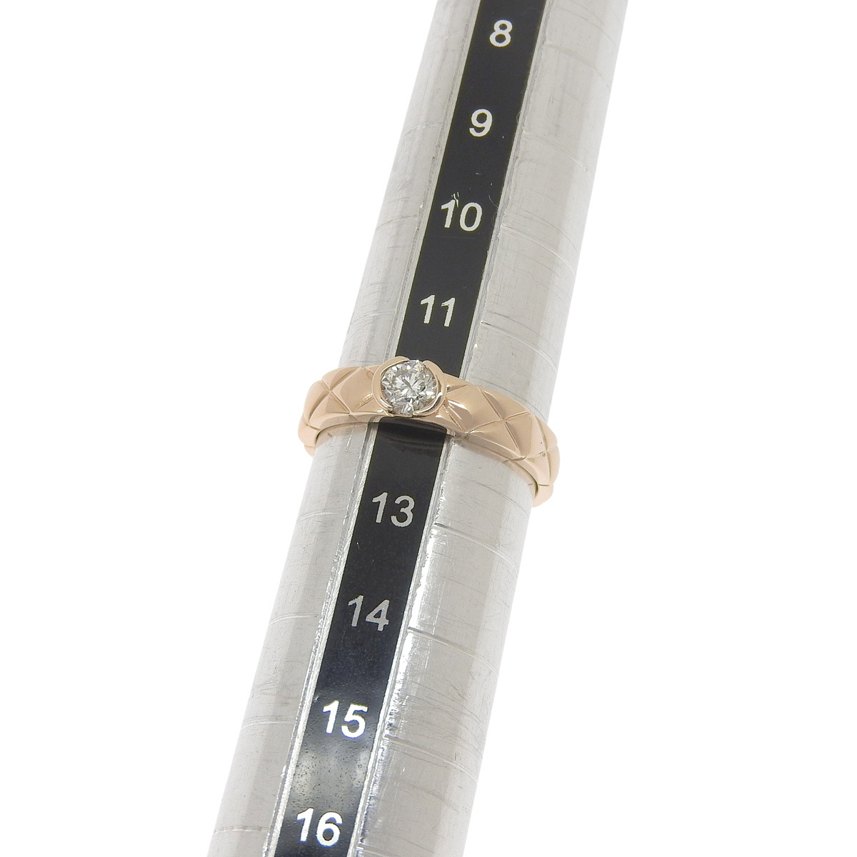 D0.30 ダイヤモンド リング K18 ピンクゴールド PG リング・指輪 1PD 1粒 12(52)号 ピンクゴールド レディース 40802153546【アラモード】_画像6