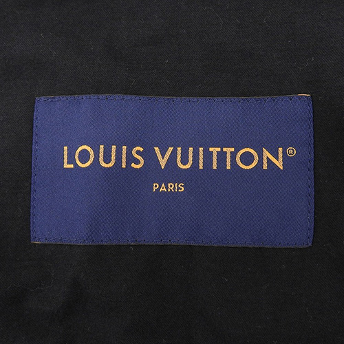 ルイ・ヴィトン モノグラム ブークレットブルゾン アウター RM241M ジャケット 48 ネイビー紺 オレンジ 40802146315【アラモード】【秋冬】_画像4