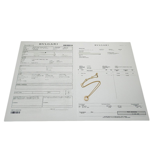 BVLGARI( BVLGARY ) Be Zero One Be * Zero One колье 346082 K18 розовое золото PG 40802136852[ б/у ][ a la mode ]