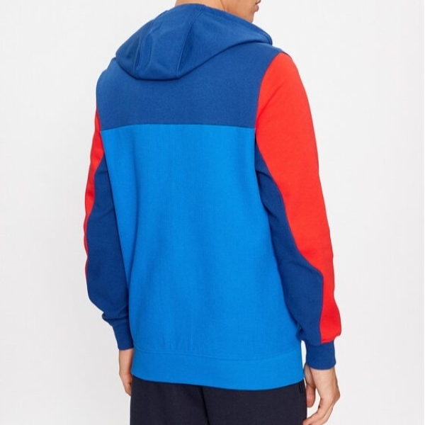 プーマ BMW コラボ フルジップフーディー USサイズL (XL相当) ネイビー/ブルー/レッド 紺 青 赤 モータースポーツ スウェット パーカー_画像6