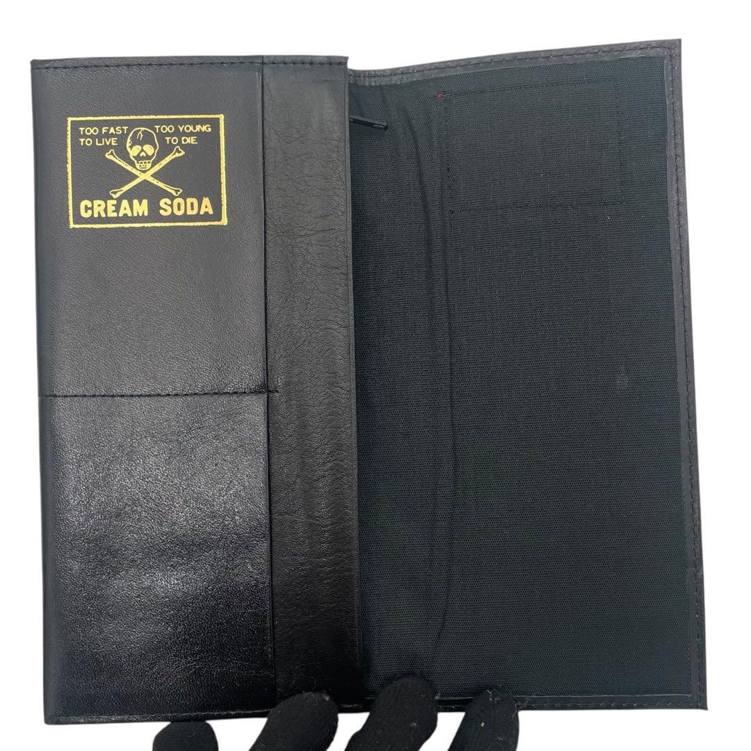 【希少】クリームソーダ 長財布 デッドストック 1980年代 金タグ archive _画像6