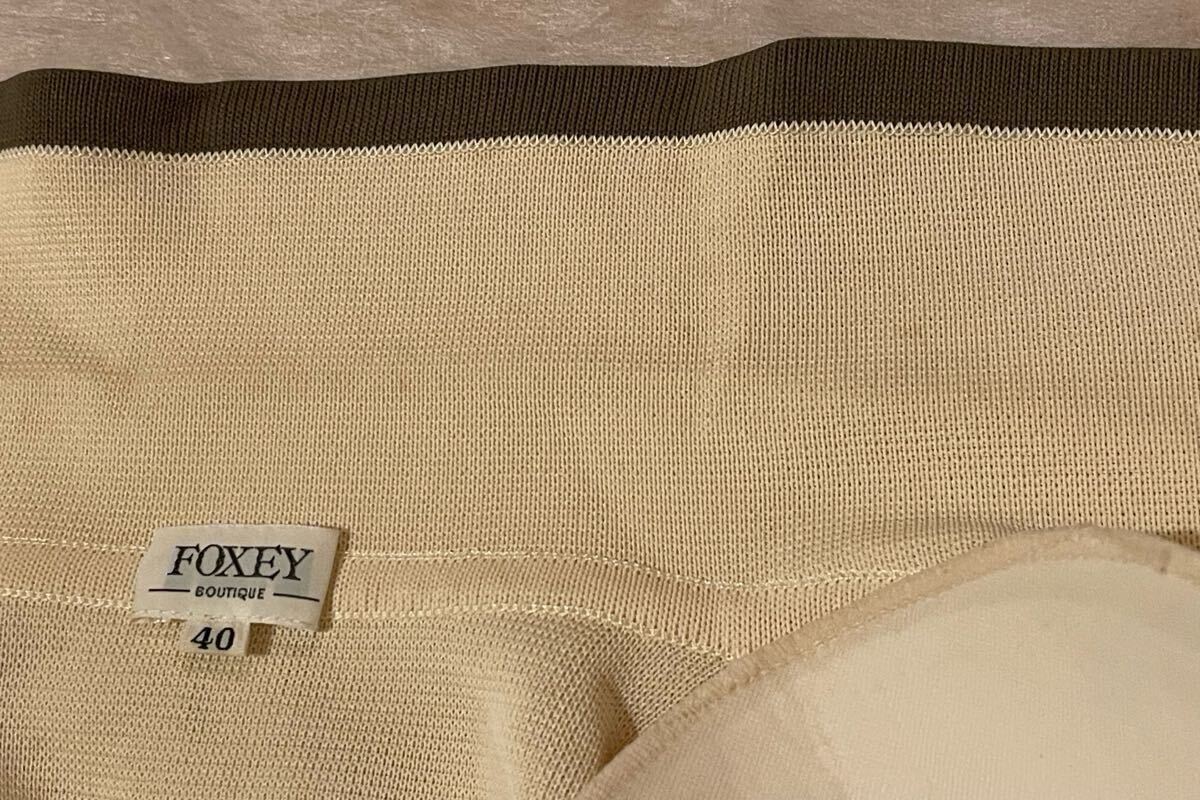 フォクシー/FOXEY デザインジャケット 40 ジャケット ベージュ系_画像8