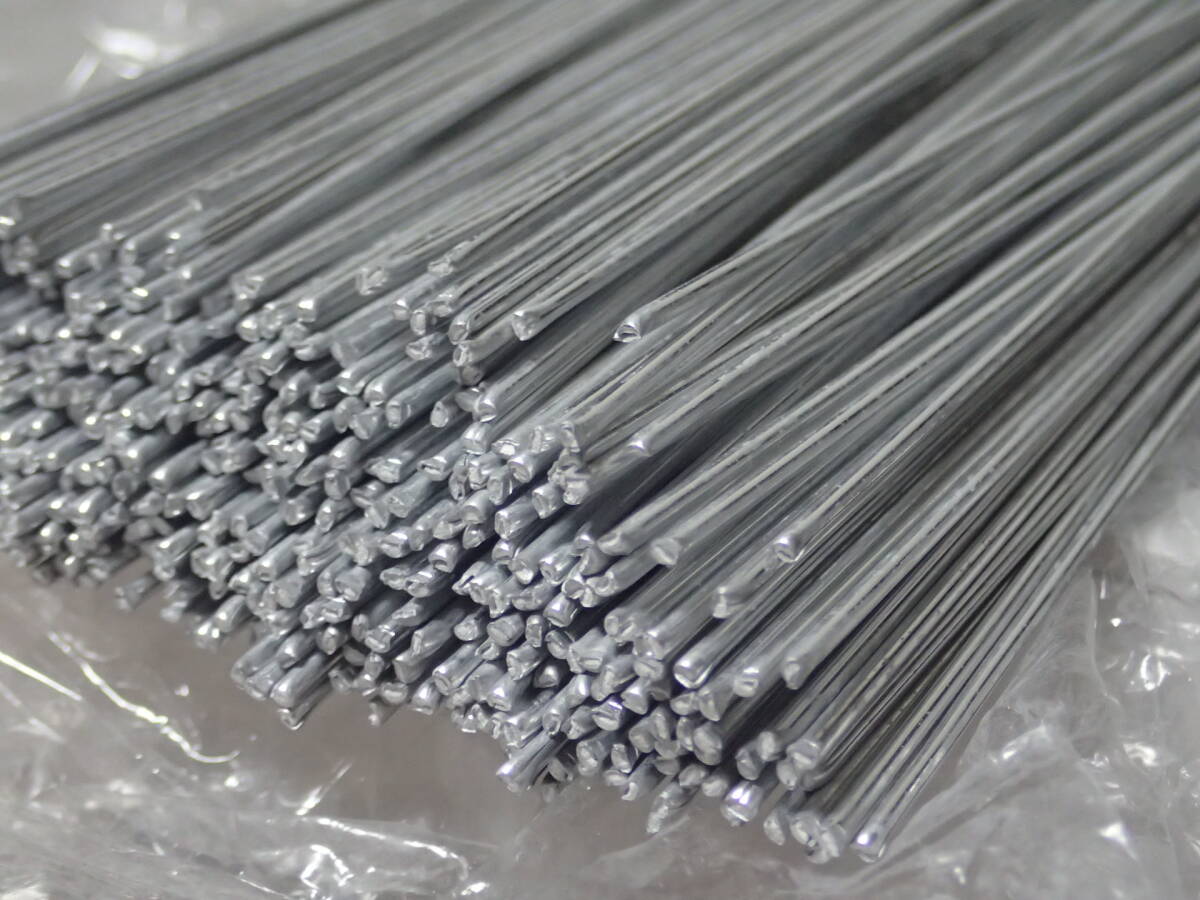 【送料無料】アルミ溶接棒 10本 Φ2.0 長さ50cm フラックス入 溶融温度400℃ 25cmでカットして20本でも可 即決 半田 はんだ用品_画像3