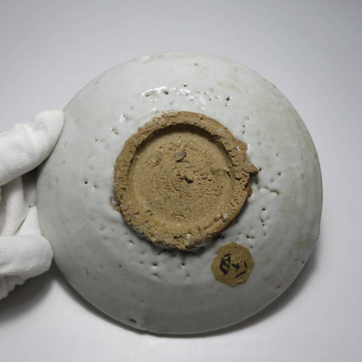 韓国美術　李朝　辰砂花文皿　小皿　李王朝　分院　_画像9