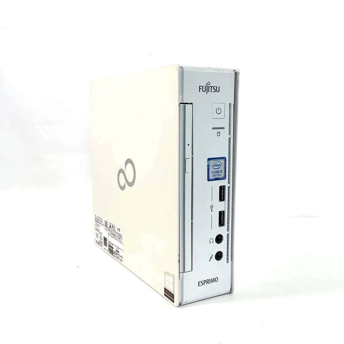 K71003205 FUJITSU ESPRIMO Q558/V 白(DVDドライブ付き) 1点【通電OK、複数出品】_画像1