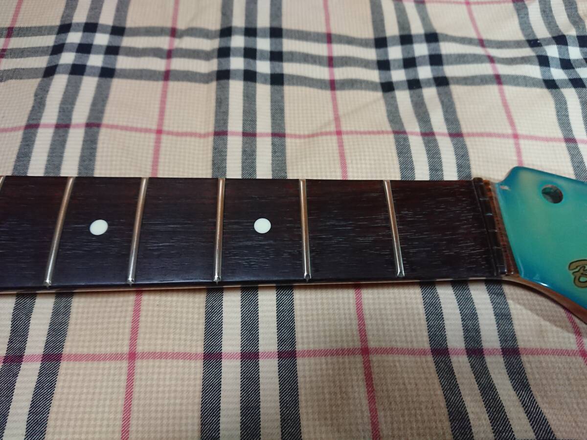 1991年製 Bill Lawrence BCOR-55B Neck 22F BUS スキャロップ ビル・ローレンス 木暮武彦 (シャケ) モデル 極僅かにフィギャード_画像3