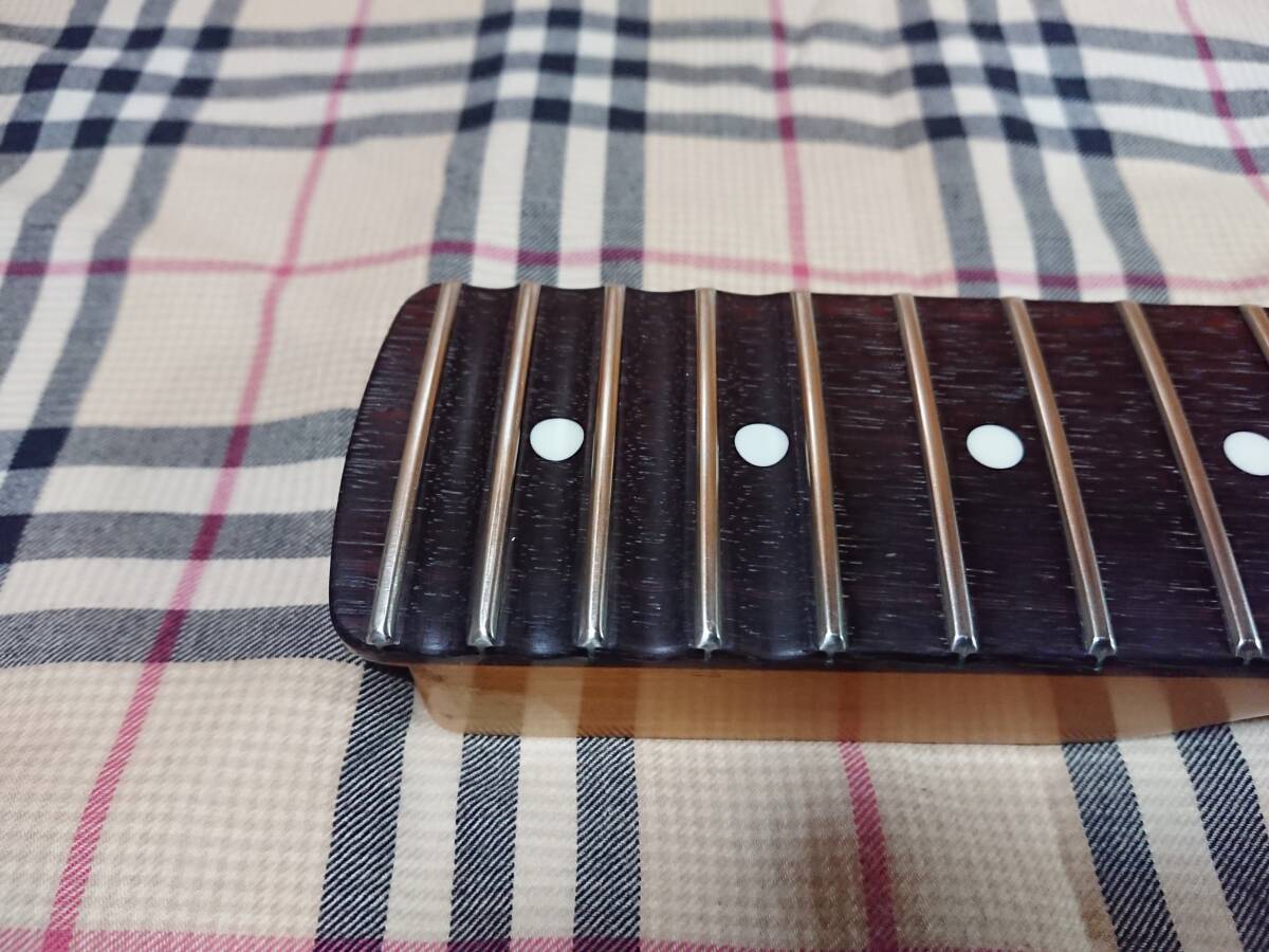 1991年製 Bill Lawrence BCOR-55B Neck 22F BUS スキャロップ ビル・ローレンス 木暮武彦 (シャケ) モデル 極僅かにフィギャード_画像5