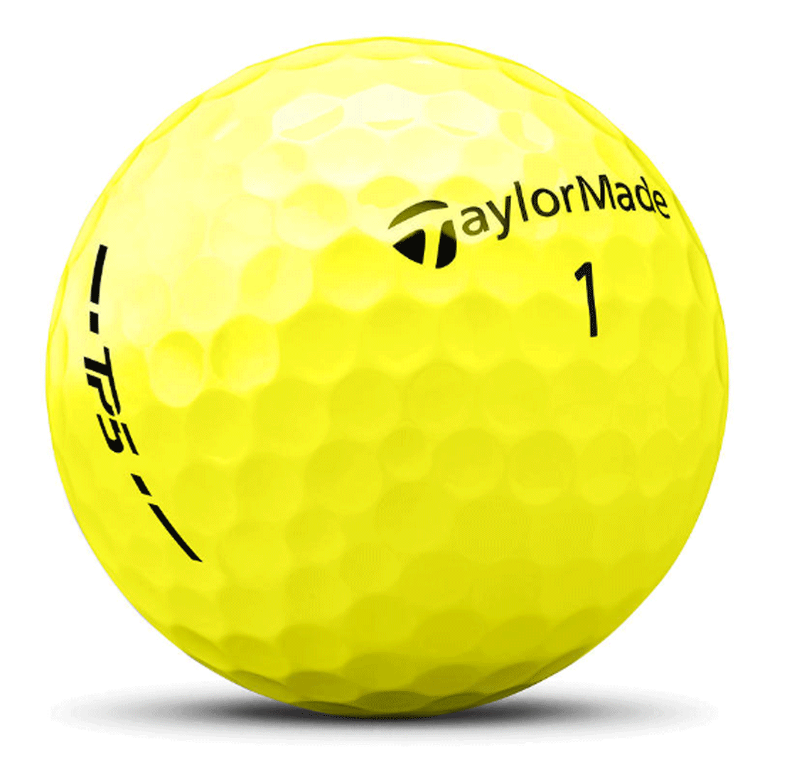 новый товар # TaylorMade #2024.2#NEW TP5# желтый #2 дюжина # soft . ощущение .. звук ., огромный мяч первый скорость . осуществление # стандартный товар