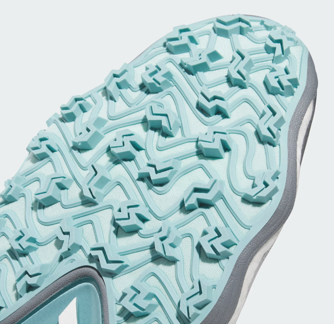 новый товар # Adidas #2025.7#wi мужской код Chaos -25- боа #JQ7753# белый | серебряно-металлический | мята #24.5CM# шиповки отсутствует