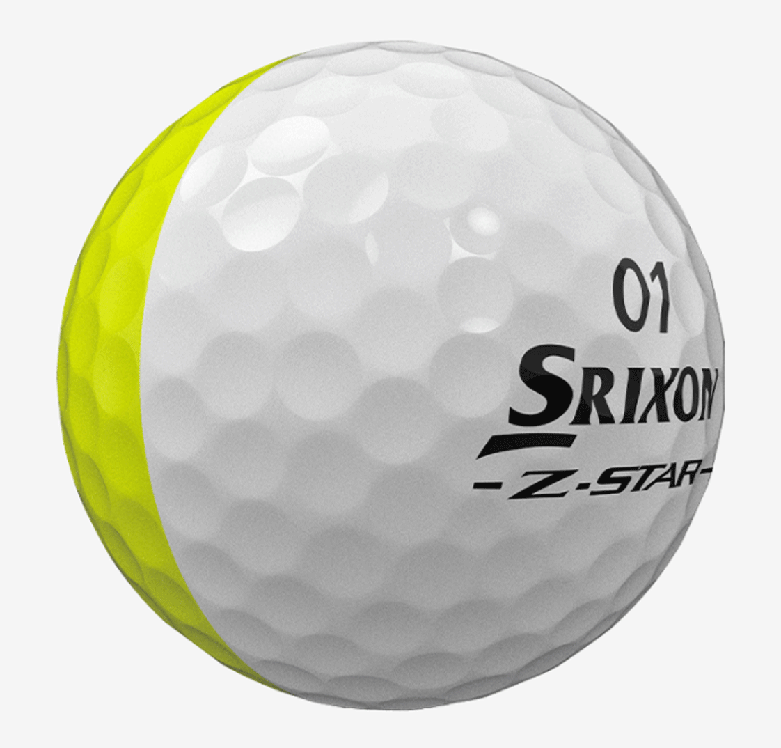 新品■數(shù)量限定■2025.10■ダンロップ■スリクソン■Z-STAR■DIVIDE■イエロー／ホワイト■１０ダース■優(yōu)れた直進(jìn)性、ソフトで心地よい