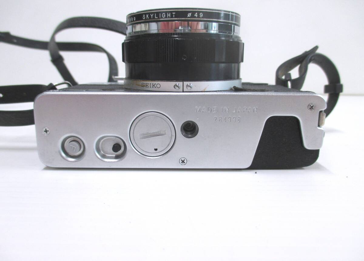 OLYMPUS オリンパス 35DC フィルムカメラ/F.ZUIKO F=40mm 1:1.7/レンジファインダー/カメラ/ケース付き☆_画像6