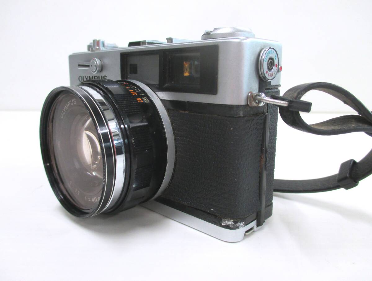 OLYMPUS オリンパス 35DC フィルムカメラ/F.ZUIKO F=40mm 1:1.7/レンジファインダー/カメラ/ケース付き☆_画像3