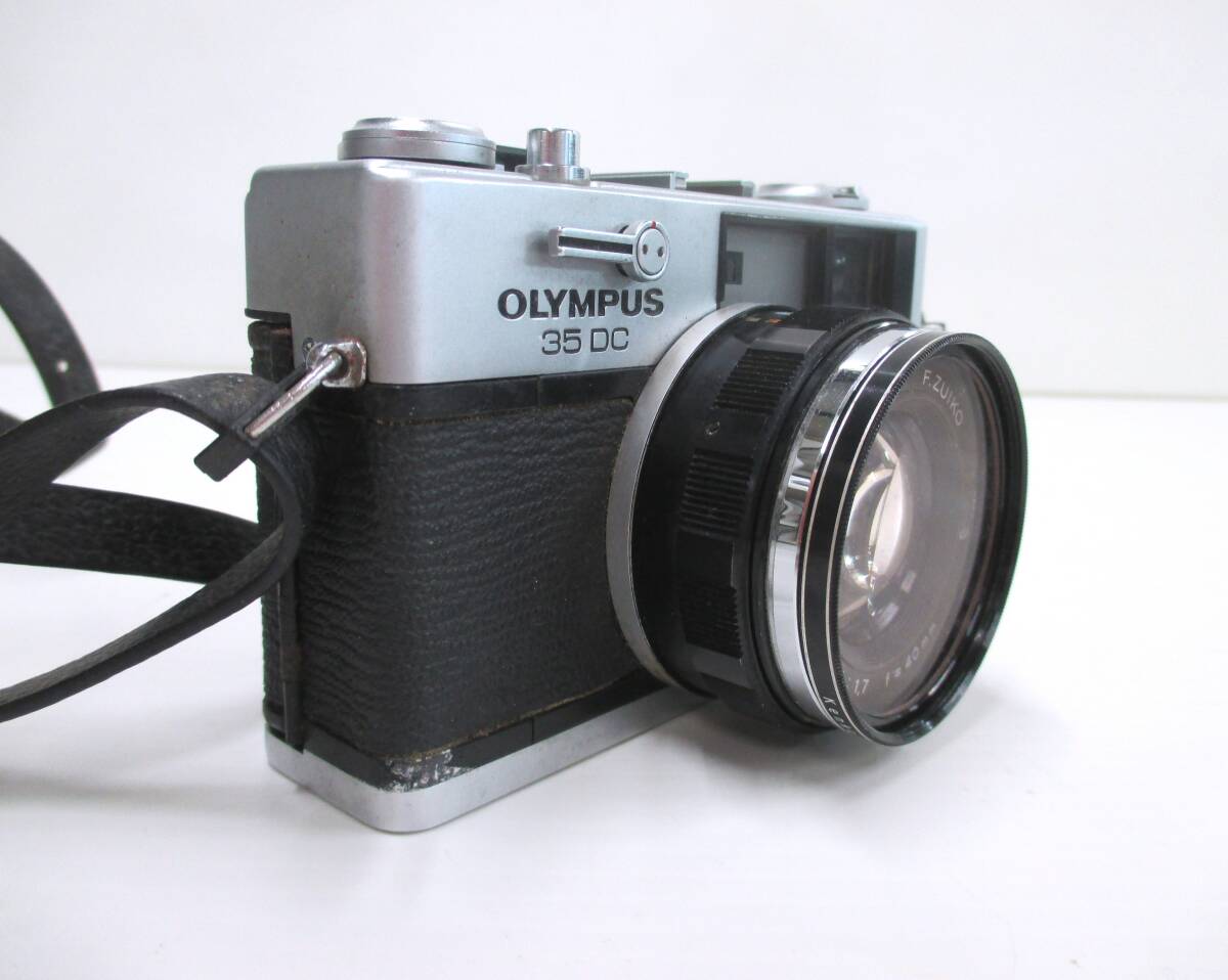 OLYMPUS オリンパス 35DC フィルムカメラ/F.ZUIKO F=40mm 1:1.7/レンジファインダー/カメラ/ケース付き☆_画像2