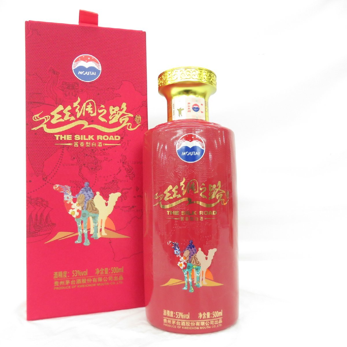 シルクロード 白酒 500ml 高濃度 4/4再値下げ】中国製白酒(Kweichow Xijiu 500ml 53%) 楽天市場
