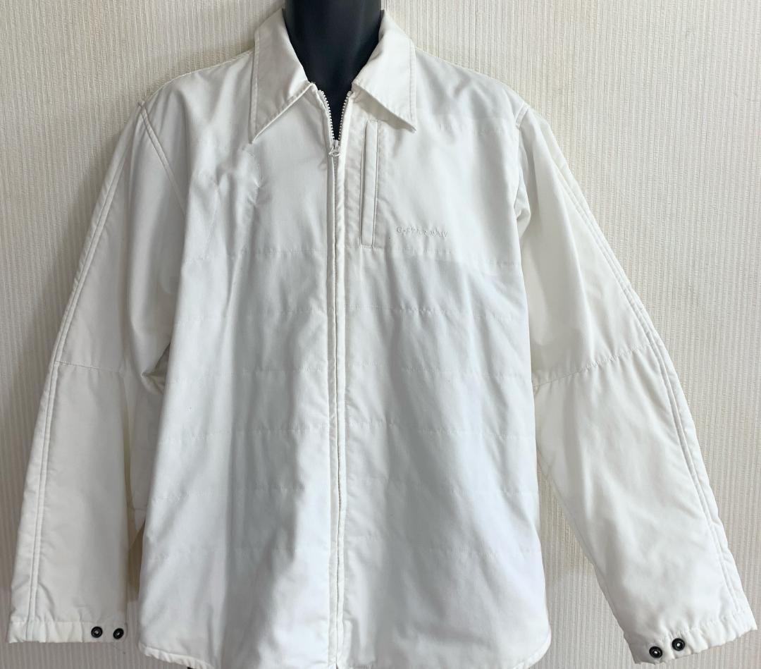 古着 G-STAR 中綿ジャケット 白 L メンズ_画像1