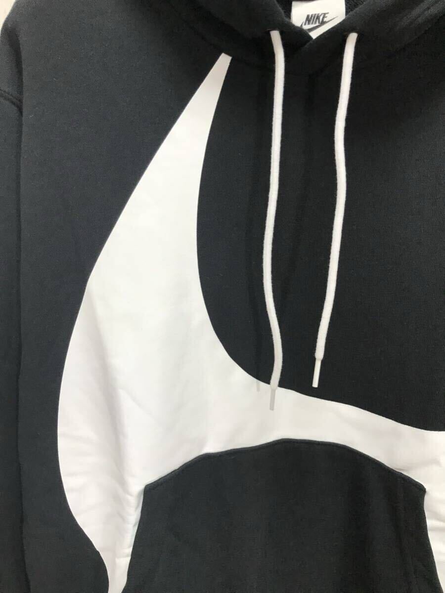 未使用 Mサイズ ナイキ NIKE メンズ スウェット スウッシュ フレンチテリー プルオーバーフーディー パーカー ビックスウオッシュ_画像2