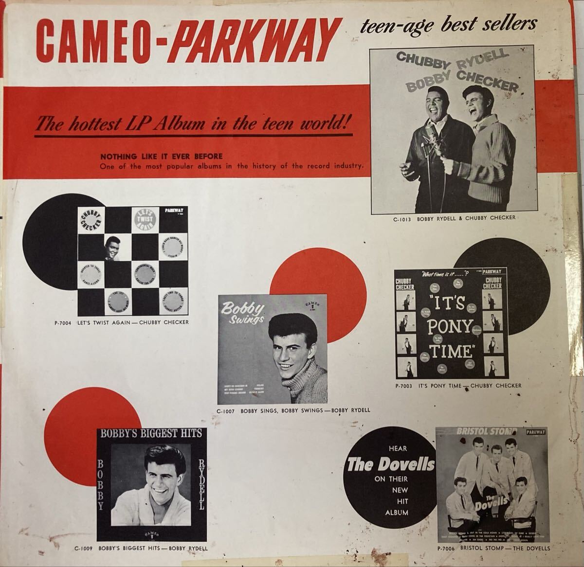 チャビー・チェッカー&ディー・ディー・シャープLP「DOWN TO EARTH」_画像3