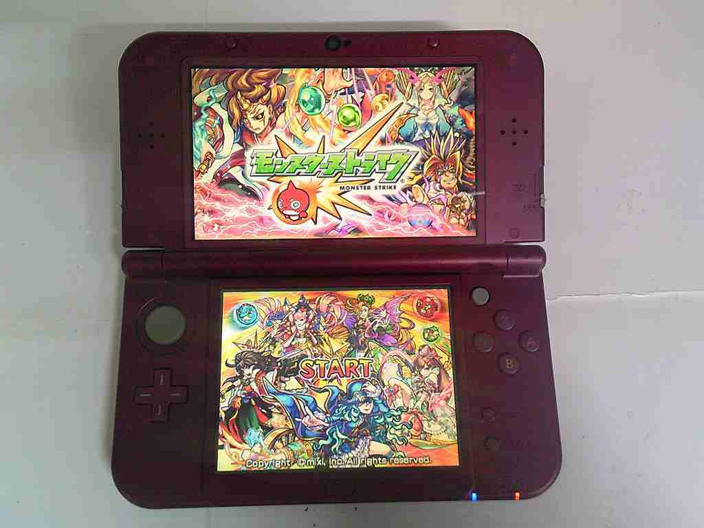 KM7607★ニンテンドー3DSソフトのみ モンスターストライク MONSTER STRIKE モンスト クリーニング済み 起動確認済み 3DS_画像3