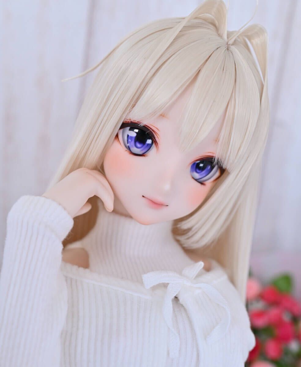 ＊狐花＊DDH-09　セミホワイト肌 　カスタムヘッド＋アイ