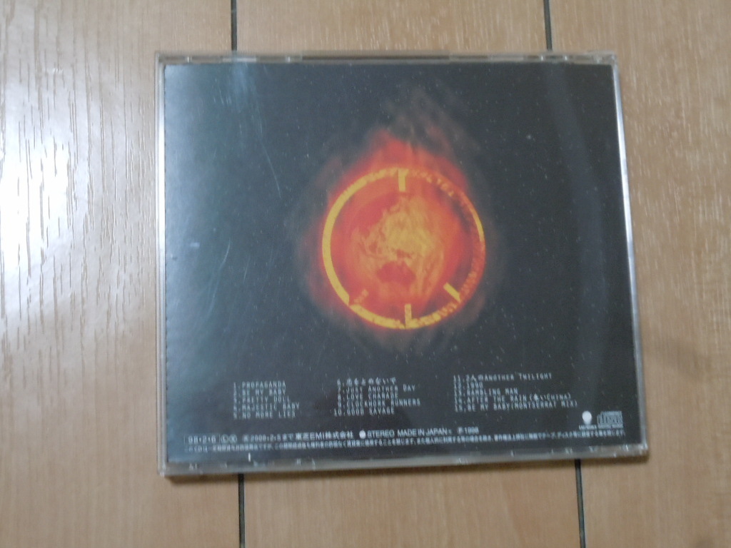 ベストアルバムCD★コンプレックス(吉川晃司×布袋寅泰)「complex best」BE MY BABY,1990,恋をとめないで_画像2